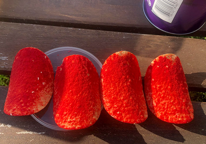 I Hit The Jackpot Of Pringle Flavoring. The Whole Can Is Like This