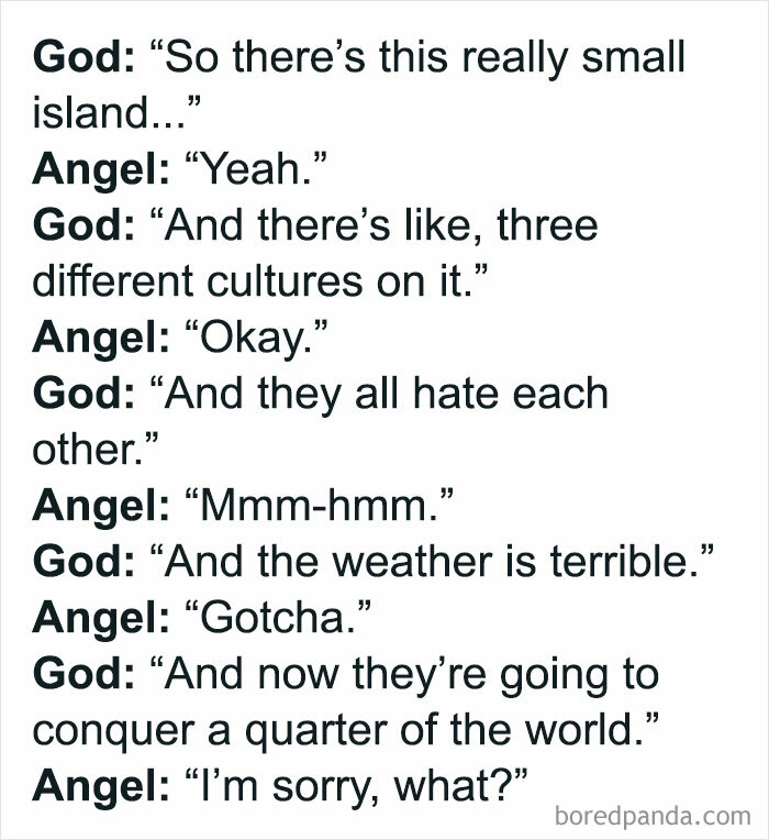 God Is An Englishman