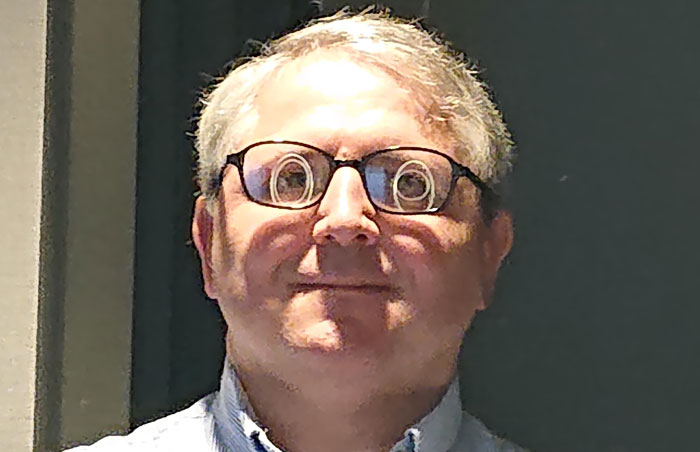 The Ring Mirror In My Hotel Bathroom Reflects Differently Off My Glasses Since Each Eye Has Its Own Prescription