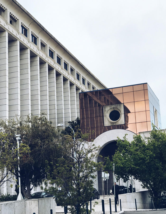 The Reflection Ends The Building