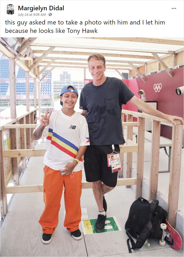 Skateboarder From Philippines Meets Tony Hawk