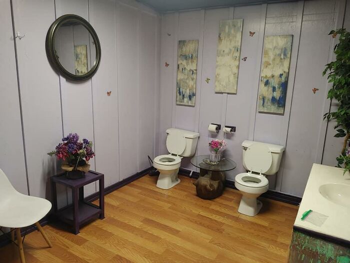 This Was Actually At A Bar Yesterday.... I Made Everyone We Were With Go Look!