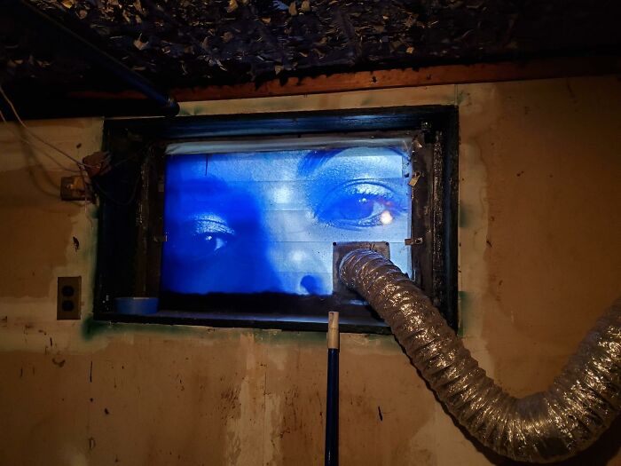 House Hunting In NYC Is Wild. Walked Into A Basement To Come Face To Face With This...