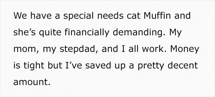 Teen Asks If She Was Wrong To Run Away With Her Cat After Her Stepdad Attempts To Secretly Euthanize It Teen Asks If She Was Wrong To Run Away With Her Cat After Her Stepdad Attempts To Secretly Euthanize It