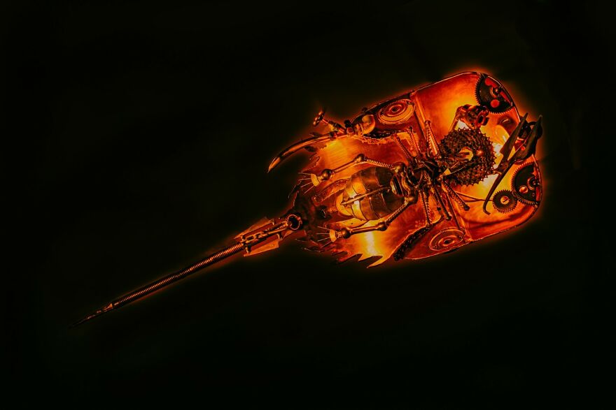 Liked To Made This "Arthopodes" New Scap Sculptures From 'Bones & Sprockets' Liked To Made This "Arthopodes" New Scap Sculptures From 'Bones & Sprockets'