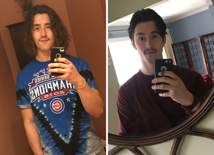 Quarantine Chop Before & After