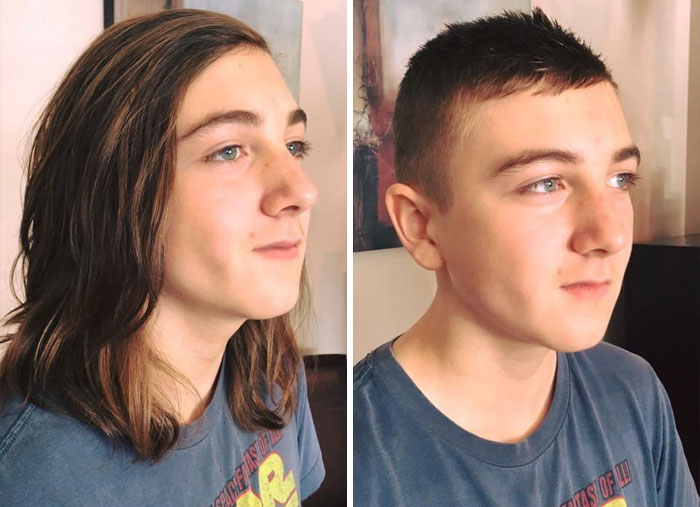 Starting At A Military School Next Week, So I Had To Chop It