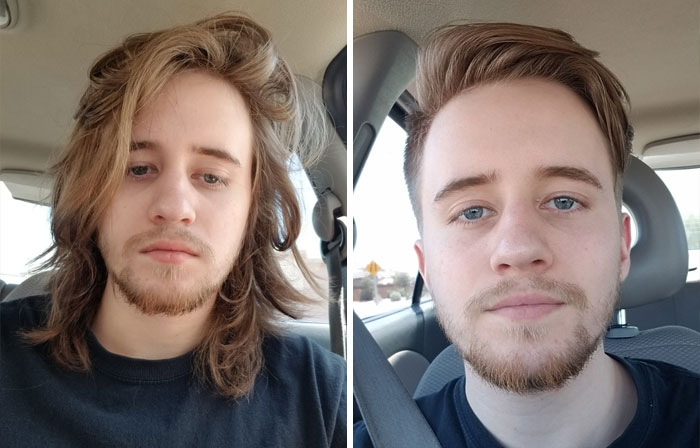 Cut My Hair With Some Advice From A Helpful Redditor. I Really Like It!