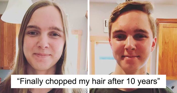 30 Men Who Had Their Long Hair Chopped Off In A Dramatic Transformation