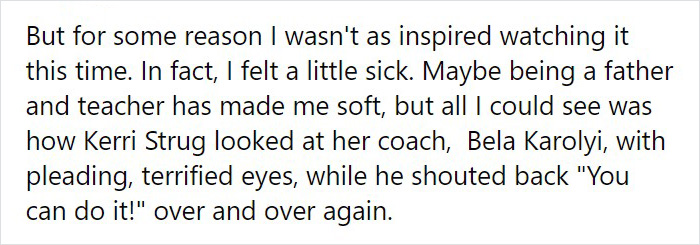 Dad On Facebook Shares His Thoughts On How Dangerous The Sports World Can Be After Rewatching Kerri Strug’s Performance At The 1996 Olympics Dad On Facebook Shares His Thoughts On How Dangerous The Sports World Can Be After Rewatching Kerri Strug’s Performance At The 1996 Olympics