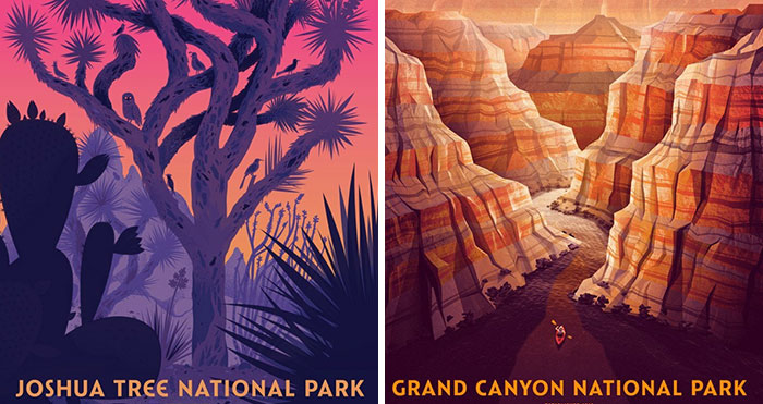 We Started Illustrating Every National Park In The US To Get Park Nerds Into Posters And Poster Nerds Into The Parks