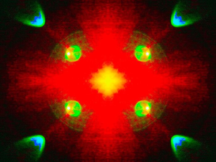 This Started Out As A Photo Of The Sun Through A Window.