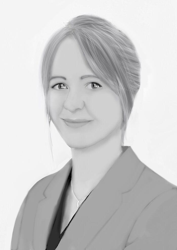 My Co Worker Is Leaving So I Drew A Picture Of Her As A Leaving Gift