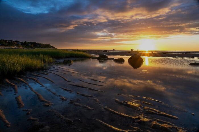 Sunset In Brewster, Ma - Cape Cod