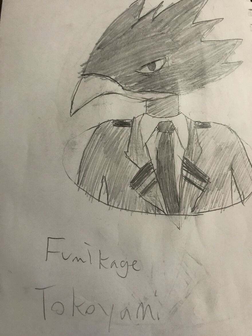 My 11 1/2 My Hero Academia Pencil Drawings