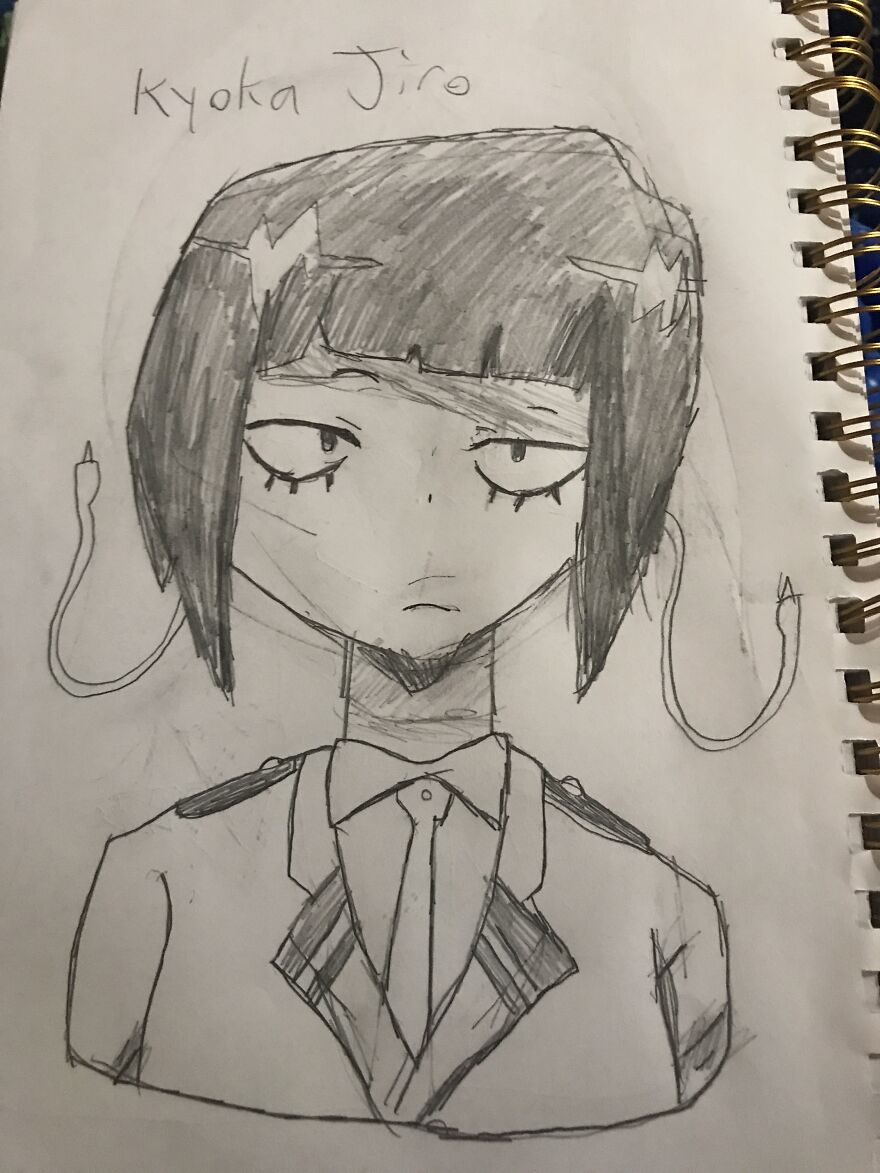 My 11 1/2 My Hero Academia Pencil Drawings