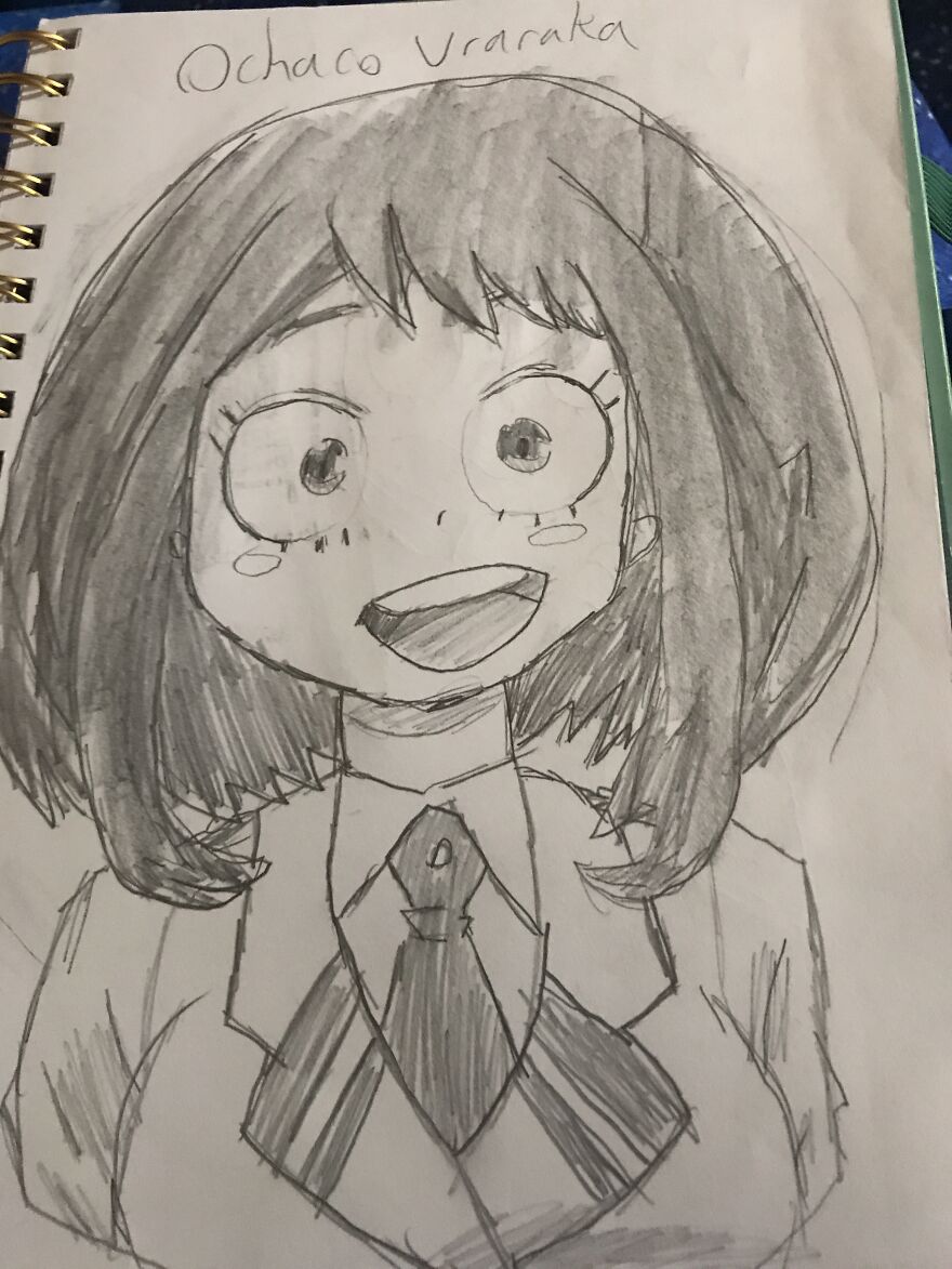 My 11 1/2 My Hero Academia Pencil Drawings