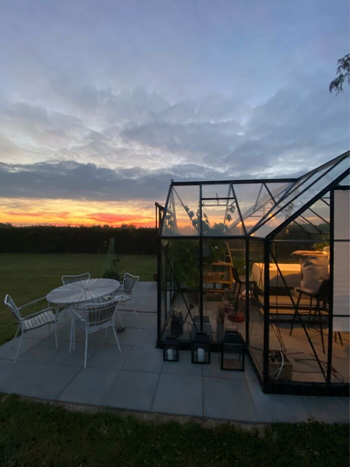 We Got This Greenhouse This Spring - Many Days Are Spent In And Around It - Sealand Denmark
