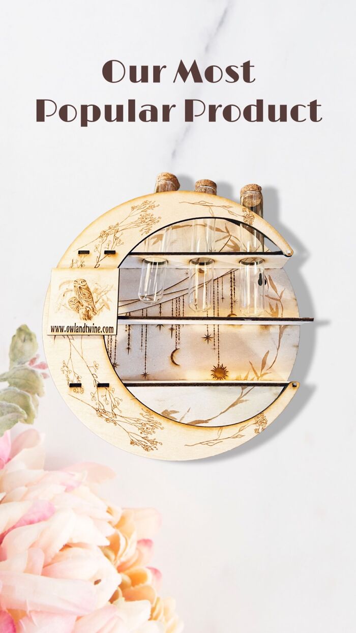 I Make Wood Propagation Stations And Shelves Owl & Twine