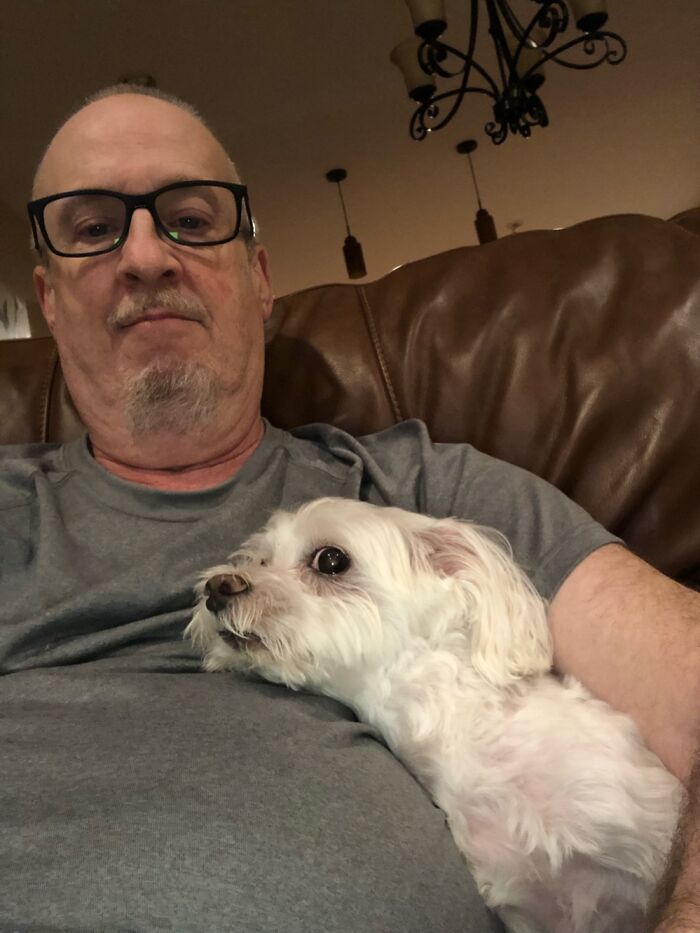 My Man Gizmo And I Have Epilepsy. He Guards Me When I Have Seizures, And I Do The Same For Him