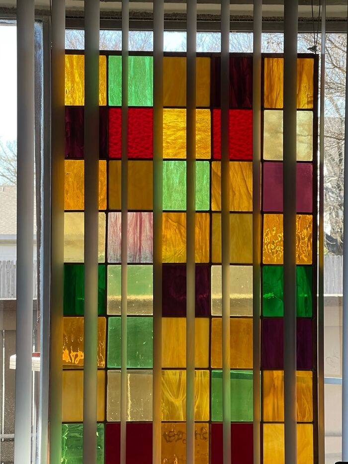 I Took A Class In Stained Glass Making Just So I Could Figured Out How Those Beauties Are Made!
