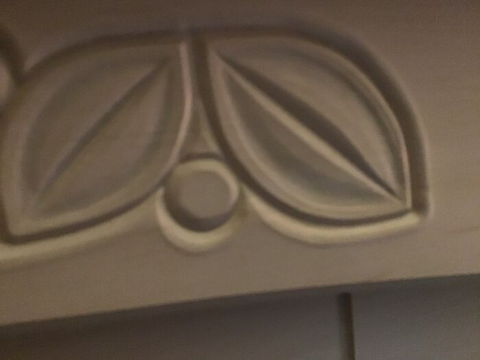 The Bed Board Looks Like It Has A Sad Face