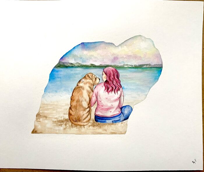 I Have An Emotional Job Of Creating Custom Art Of Pets After They’ve Passed Away (19 Pics)