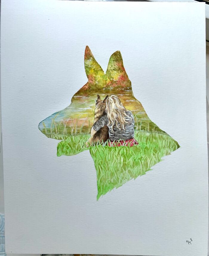 I Have An Emotional Job Of Creating Custom Art Of Pets After They’ve Passed Away (19 Pics)
