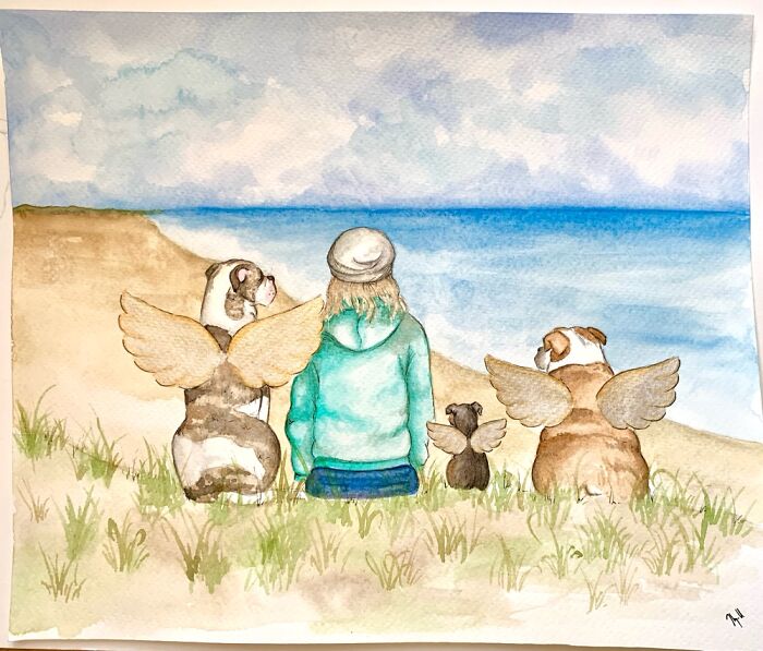 I Have An Emotional Job Of Creating Custom Art Of Pets After They’ve Passed Away (19 Pics)