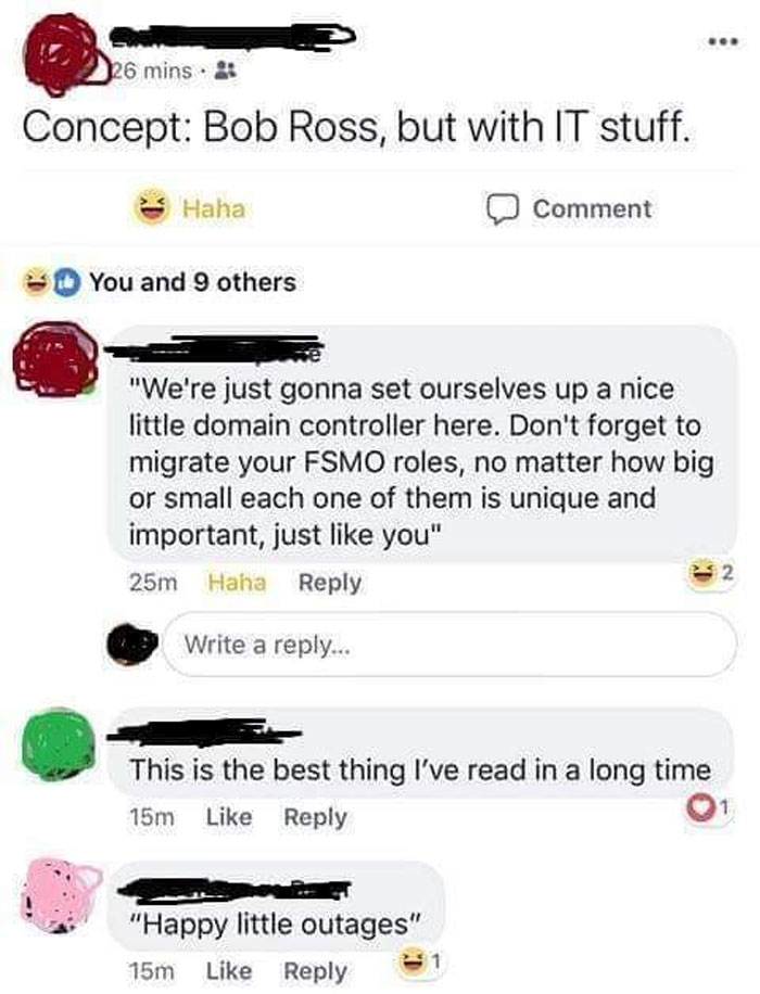 Happy Little Outages Here And There