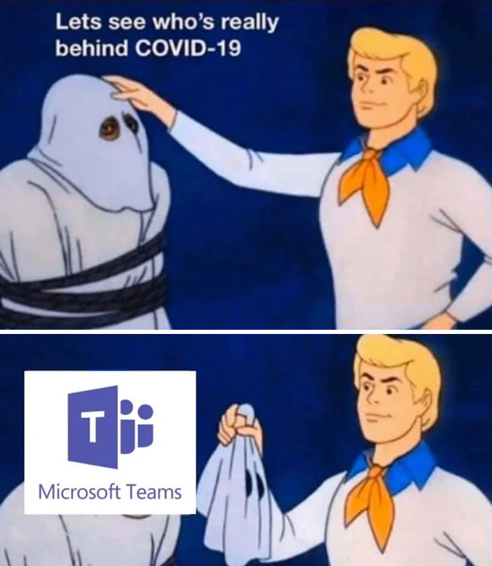 It Was Old Man Teams!