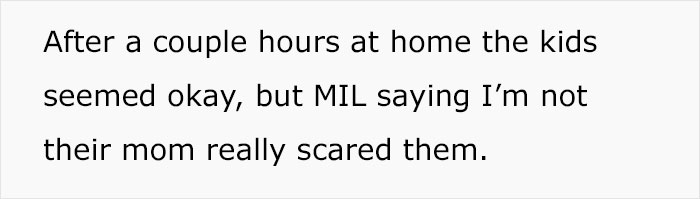MIL Disrespects Lesbian Mom And Overrules Her Parenting, Then Snaps With "They Aren’t Even Your Kids" MIL Disrespects Lesbian Mom And Overrules Her Parenting, Then Snaps With "They Aren’t Even Your Kids"