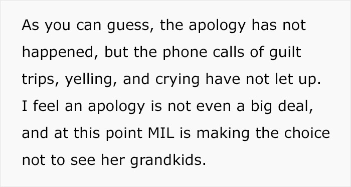 MIL Disrespects Lesbian Mom And Overrules Her Parenting, Then Snaps With "They Aren’t Even Your Kids" MIL Disrespects Lesbian Mom And Overrules Her Parenting, Then Snaps With "They Aren’t Even Your Kids"