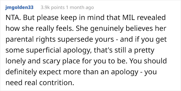 MIL Disrespects Lesbian Mom And Overrules Her Parenting, Then Snaps With "They Aren’t Even Your Kids" MIL Disrespects Lesbian Mom And Overrules Her Parenting, Then Snaps With "They Aren’t Even Your Kids"