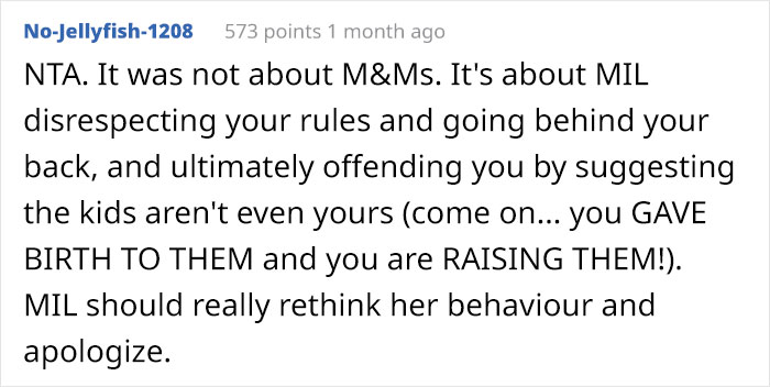 MIL Disrespects Lesbian Mom And Overrules Her Parenting, Then Snaps With "They Aren’t Even Your Kids" MIL Disrespects Lesbian Mom And Overrules Her Parenting, Then Snaps With "They Aren’t Even Your Kids"
