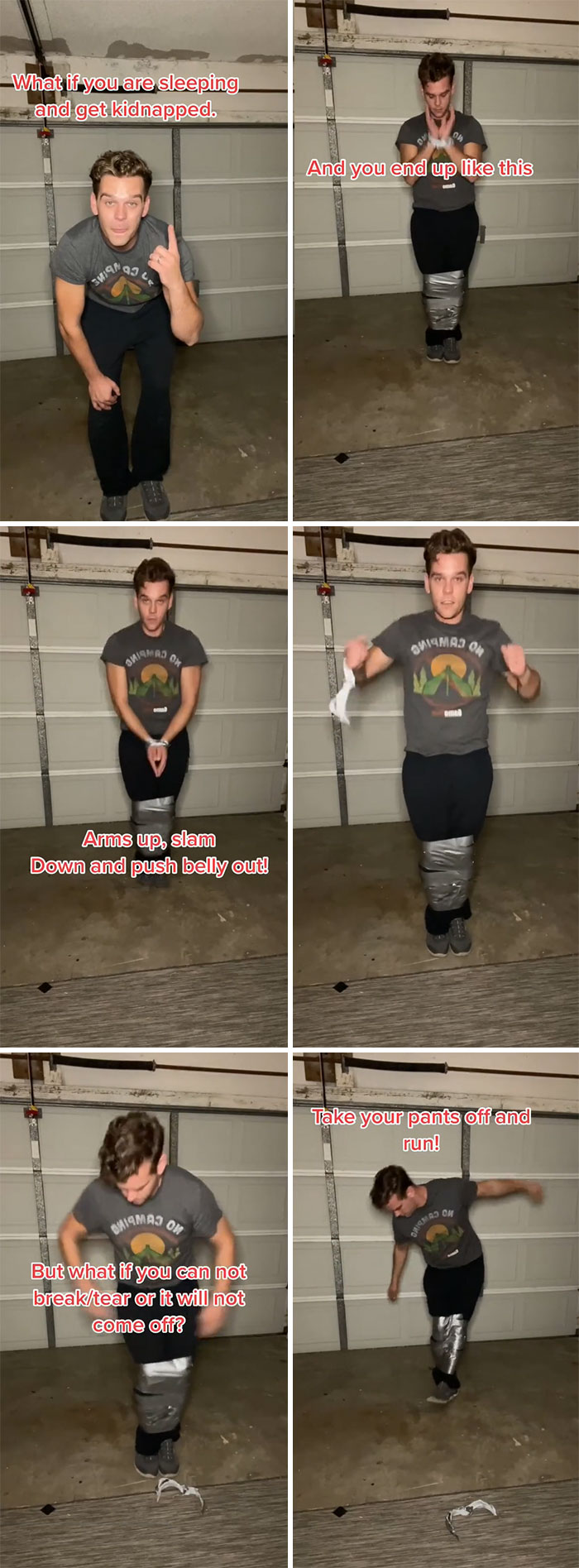 If You Are Sleeping And Get Kidnapped