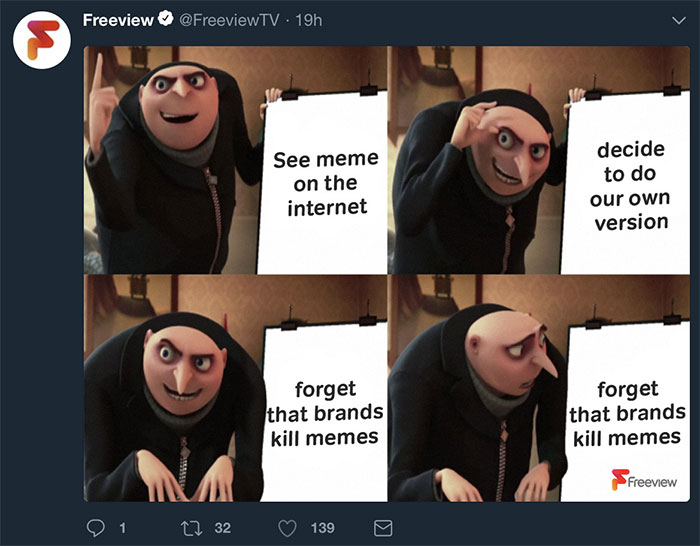 They're Becoming Ironically Self-Aware