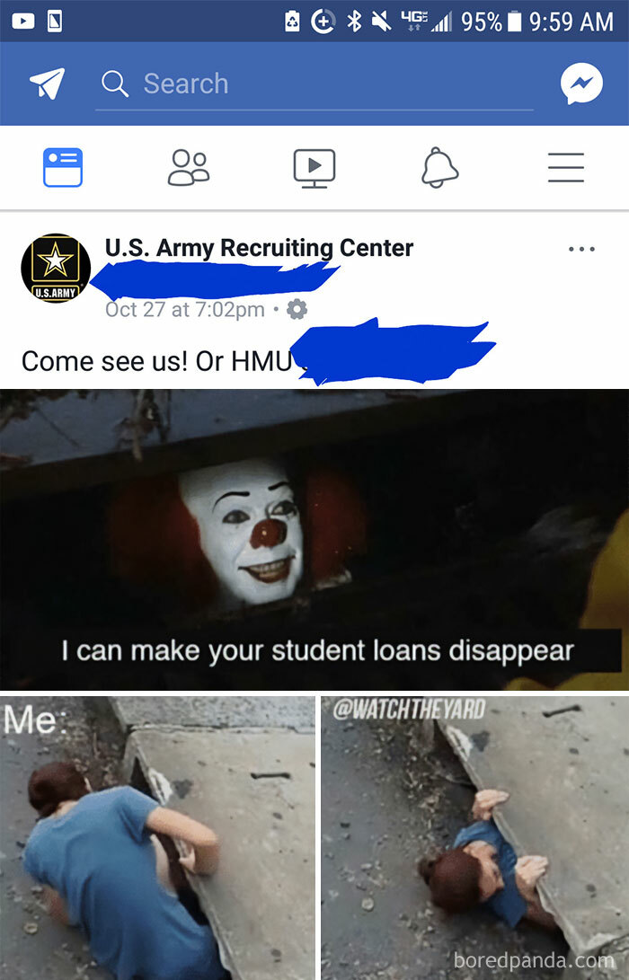 Local Army Recruit Center Posted This