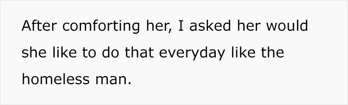 Mom Asks If She's Being A Bad Parent For Making Her 14-Year-Old Sleep Outside In Winter After Witnessing Her Yell At A Homeless Man For Nothing