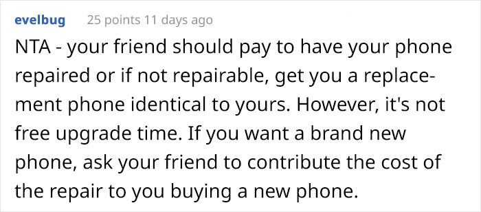 Guy Gets Mad When Friend Refuses To Buy Him A New Phone After Her Toddler Destroys His, Sparks A Debate Between Parents Online Guy Gets Mad When Friend Refuses To Buy Him A New Phone After Her Toddler Destroys His, Sparks A Debate Between Parents Online
