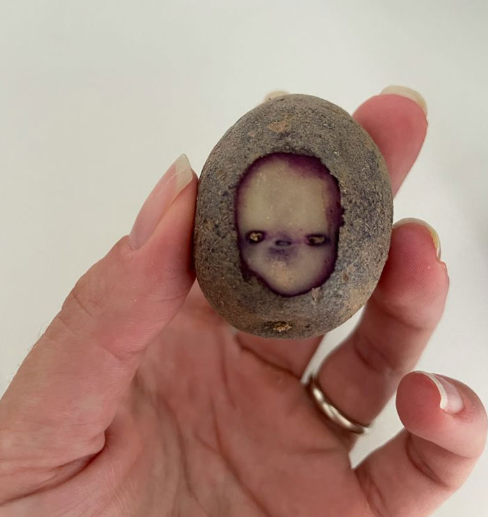 This Potato Looks Like An Evil Sloth