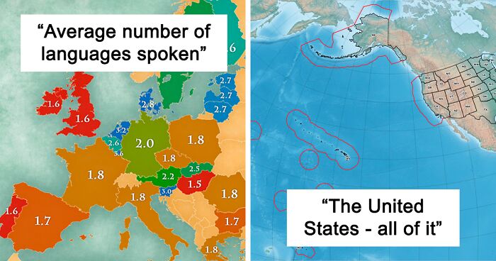 30 Unusual Maps That Might Change How You See The World, As Shared In This Online Group (New Pics)