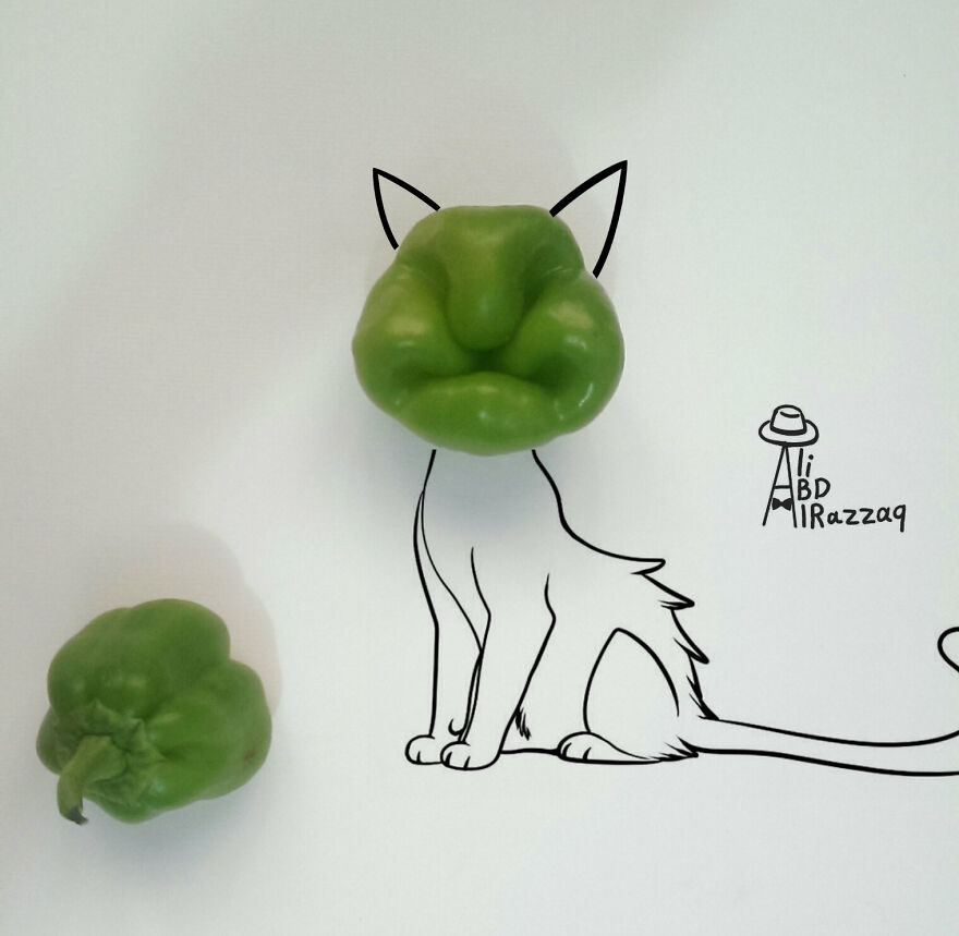 I Draw Interactive Illustrations Using Everyday Objects