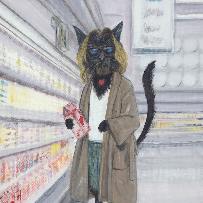 When I Got Laid Off During The Pandemic, I Decided To Start Making Portraits Of My Cat That I Later Turned Into A Calendar (13 Pics)