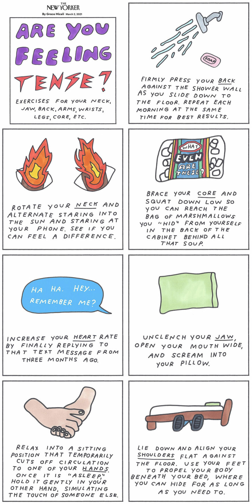 Grace Miceli Illustrates Her Amusing Observations About Life And Psychology