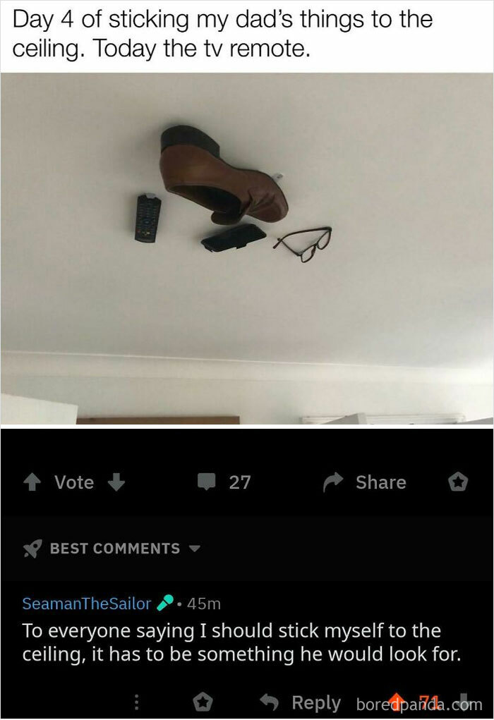 He's Not Looking For That