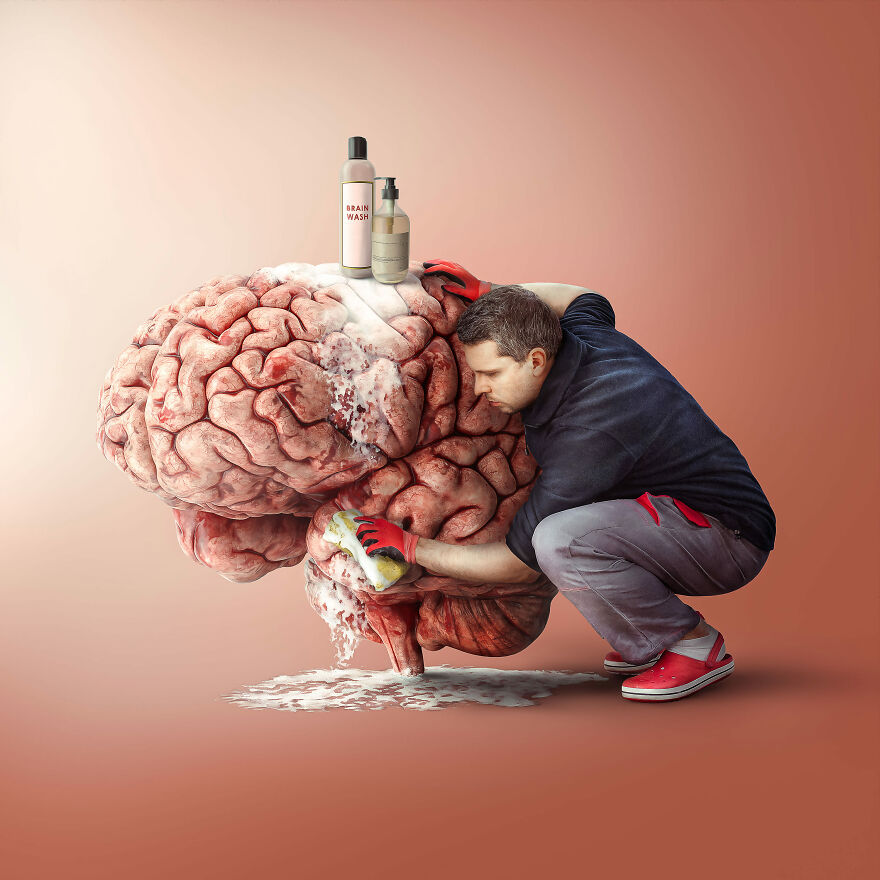 Surreal Photoshops That Combine Completely Different Objects