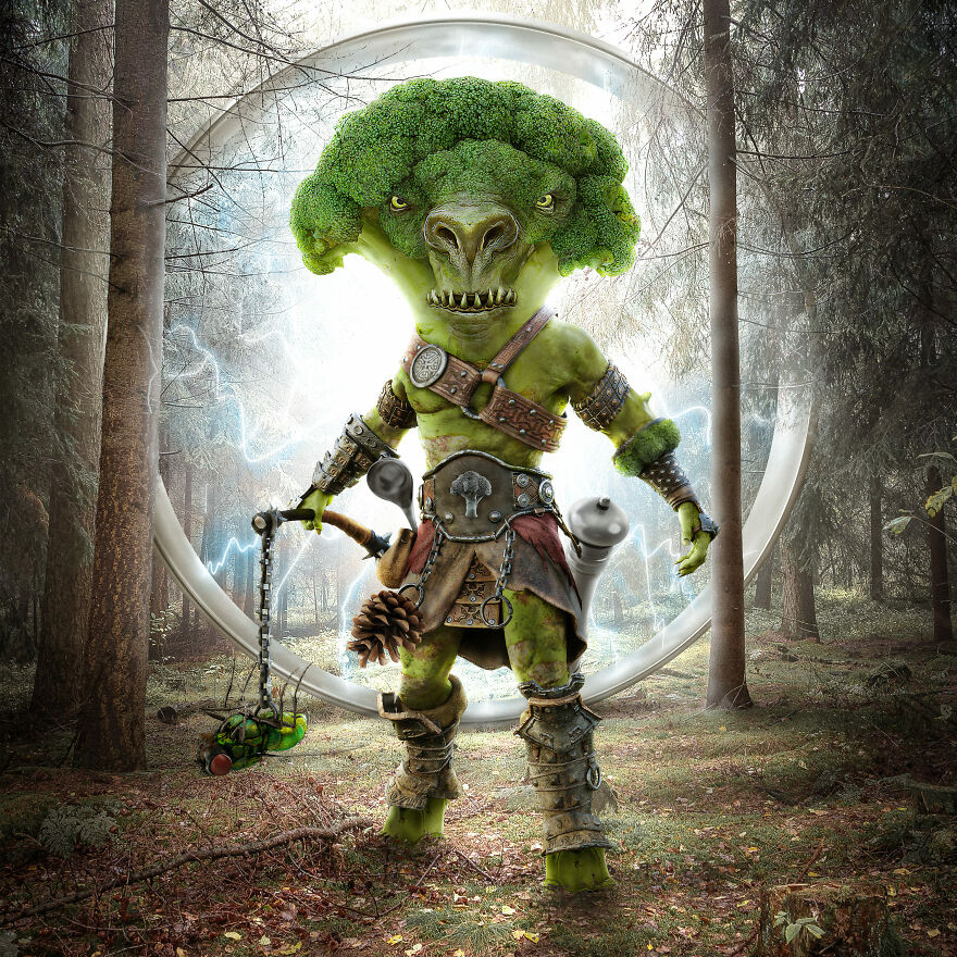 Surreal Photoshops That Combine Completely Different Objects