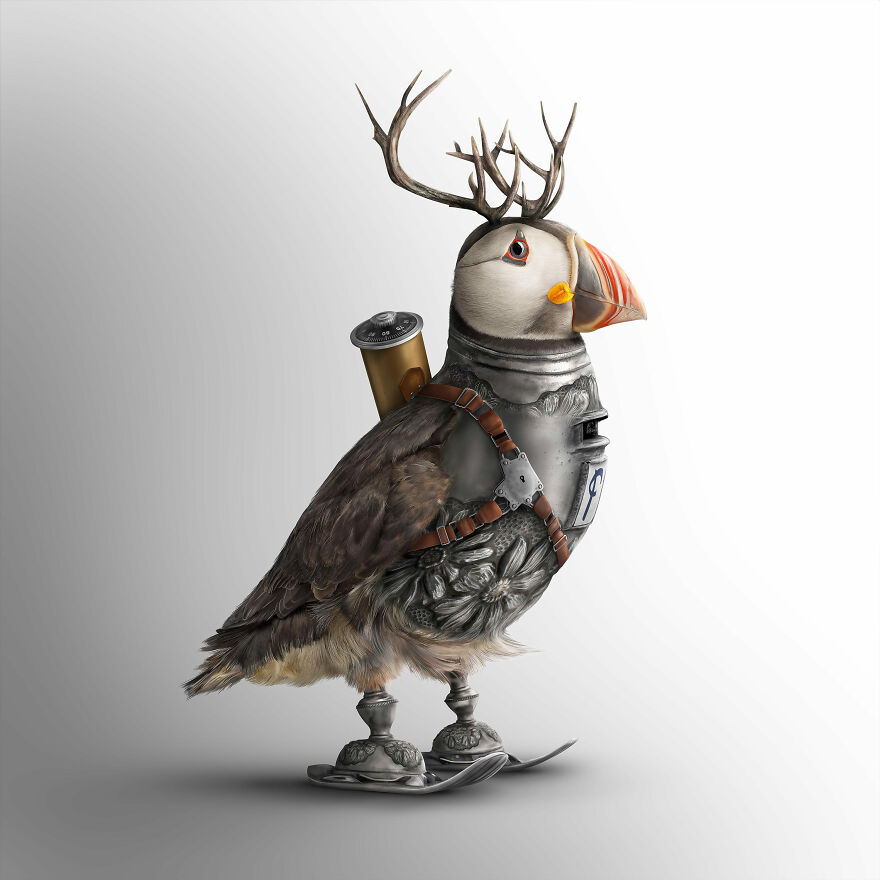 Surreal Photoshops That Combine Completely Different Objects