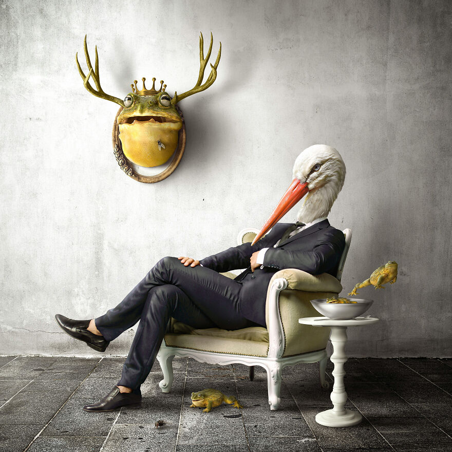 Surreal Photoshops That Combine Completely Different Objects